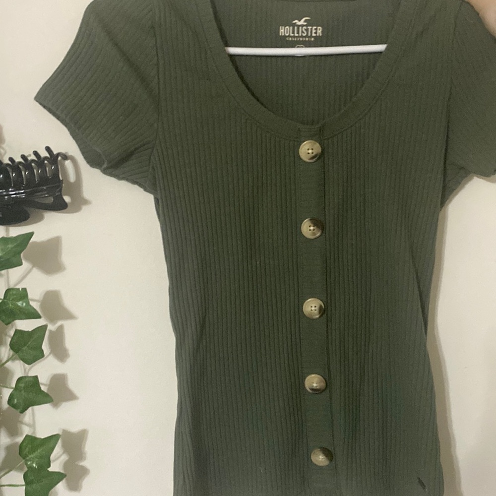 Hollister button shirt